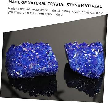 青水晶クラスター約347.2g　ブルークォーツクラスター　台座はオマケです☺︎ 青水晶クラスター約347.2gブルークォーツクラスター台座はオマケ